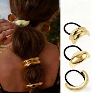 Zara 3 pieces statement ponytail jewelry